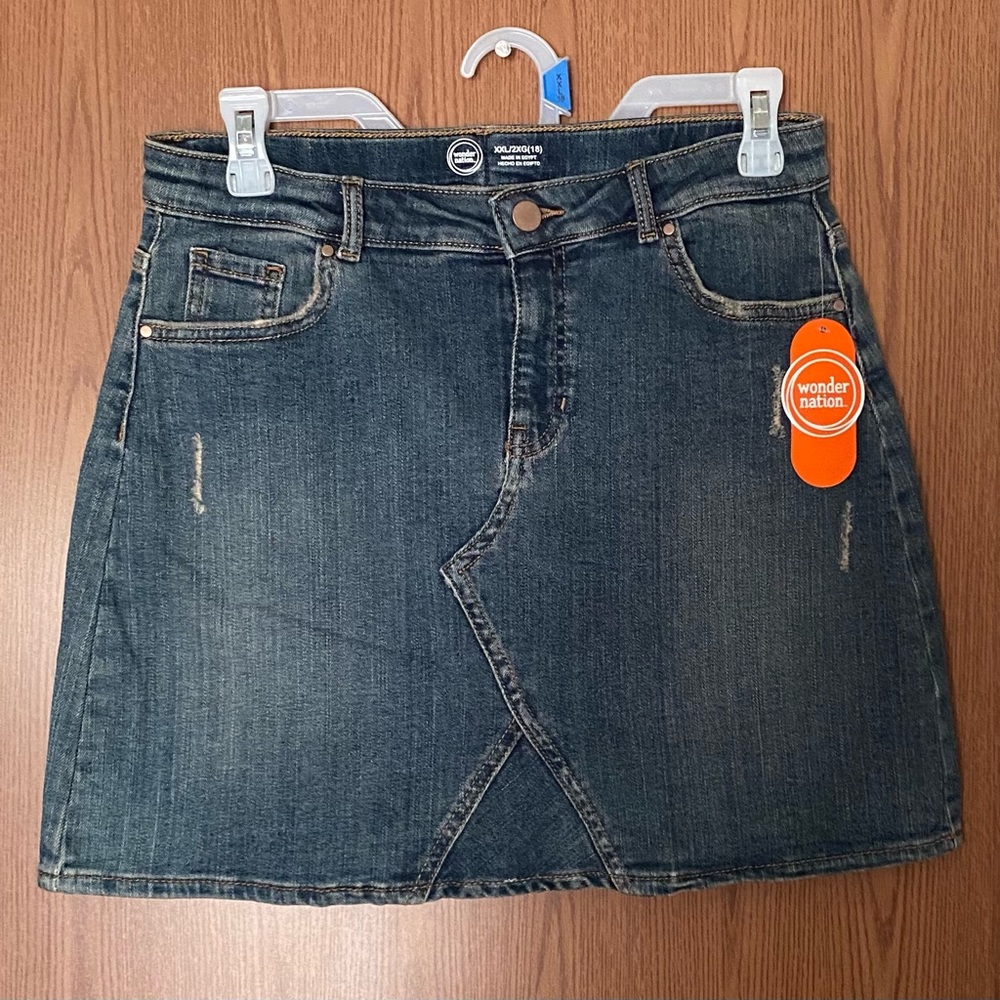 Jean skirt